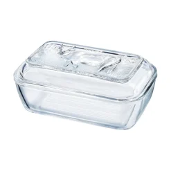 Luminarc Beurrier vache 17 x 10,5 cm Hervé, Le Verre Français> Accesoires Et Ustensiles De Cuisine