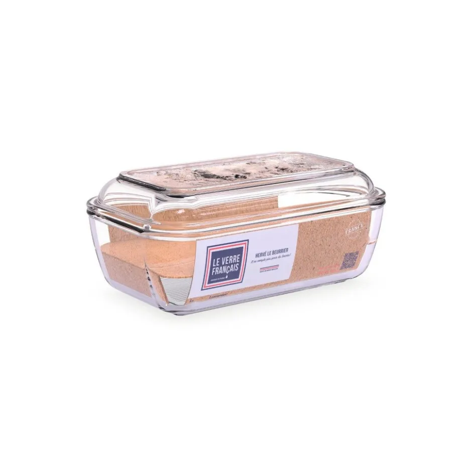Luminarc Beurrier vache 17 x 10,5 cm Hervé, Le Verre Français> Accesoires Et Ustensiles De Cuisine