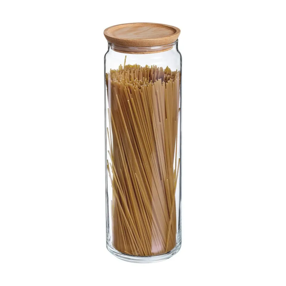 Luminarc Bocal à spaghetti 200 cl Pure Jar Wood> Bocaux & Pots