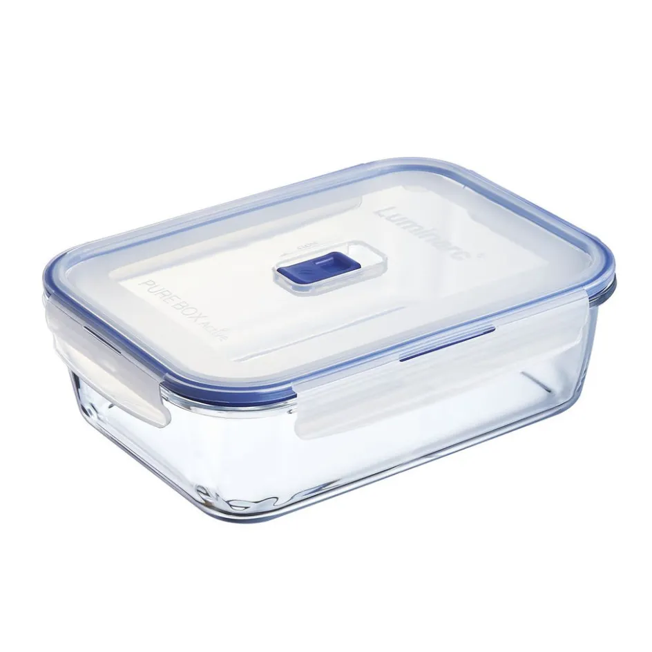Luminarc Boîte hermétique rectangulaire 197 cl Pure Box Active + Couvercle> Boîtes De Conservation