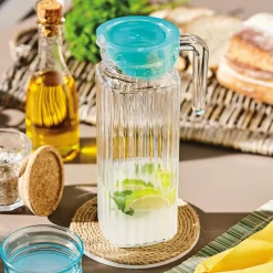 Luminarc Broc avec bouchon 1,1 L Keep'n Box> Carafes À Eau