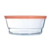 Luminarc Coupelle 110 cl Eat & Joy avec couvercle orange> Boîtes De Conservation