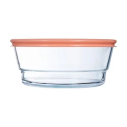 Luminarc Coupelle 110 cl Eat & Joy avec couvercle orange> Boîtes De Conservation