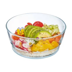Luminarc Coupelle 110 cl Eat & Joy avec couvercle orange><noscript><img width=