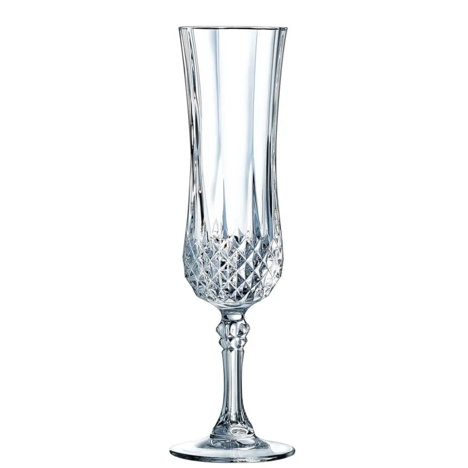 Cristal d'Arques Flûte 12 cl Longchamp> Flûtes À Champagne