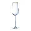 Cristal d'Arques Flûte 23 cl Ultime Bord Or> Flûtes À Champagne