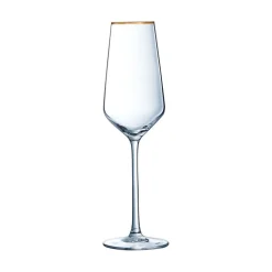 Cristal d'Arques Flûte 23 cl Ultime Bord Or> Flûtes À Champagne