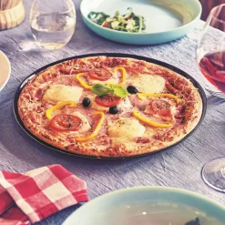 Luminarc Lot de 6 assiettes à pizza Friend's Time noir> Assiettes Plates