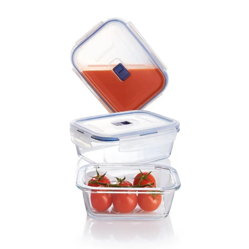 Luminarc Lot de 3 boites Pure Box Active rectangle> Boîtes De Conservation