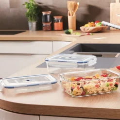 Luminarc Lot de 3 boites Pure Box Active rectangle> Boîtes De Conservation