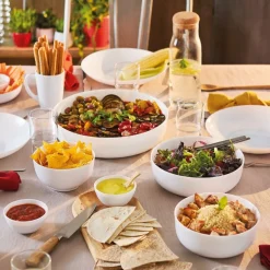 Luminarc Lot de 4 plats à four ronds Smart Cuisine Diwali 250°C> Plats À Four