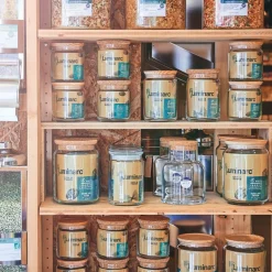 Luminarc Lot de deux pots de conservation Pure Jar Wood- 1L + 0,5L> Bocaux & Pots