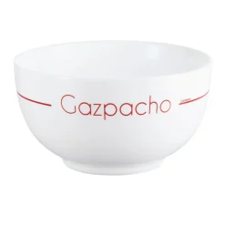 Luminarc Lots de 4 bols blancs décorés 7,9 cm Soupset> Bols|Bols