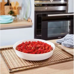 Luminarc Moule à tarte Blanc 28 cm Smart Cuisine Carine><noscript><img width=