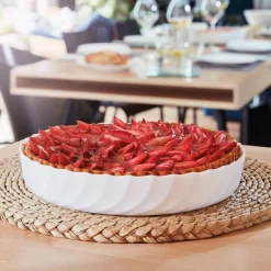 Luminarc Moule à tarte Blanc 26 cm Smart Cuisine Trianon> Moules À Tarte|Plats À Four