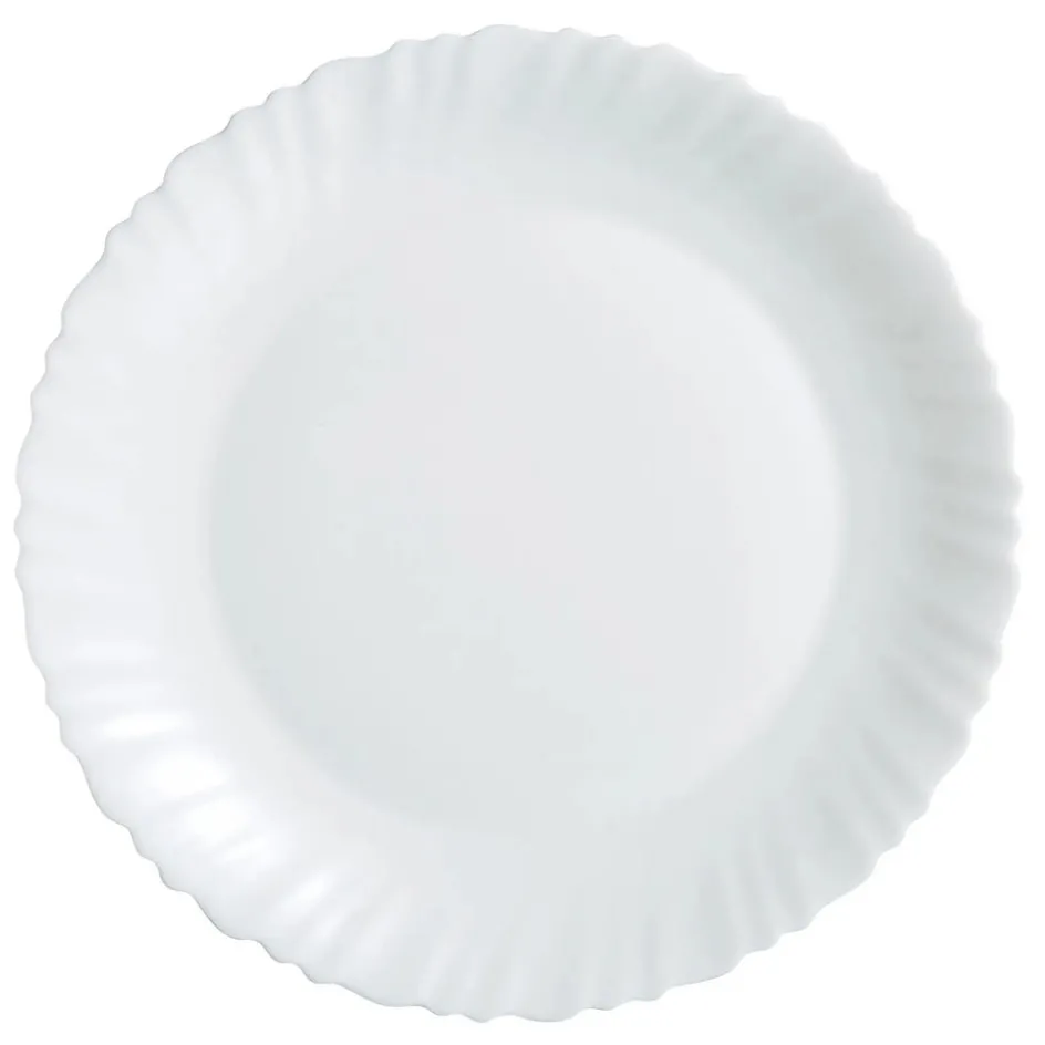 Luminarc Plat blanc 30 cm Feston> Plats