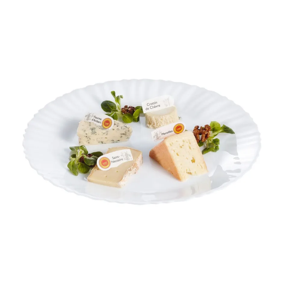 Luminarc Plat blanc 30 cm Feston> Plats