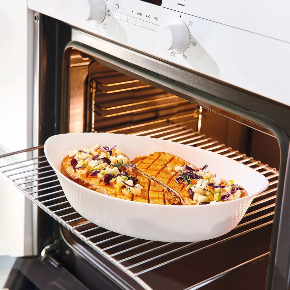 Luminarc Plat de cuisson 32 x 20 cm Smart Cuisine Wavy> Plats À Four