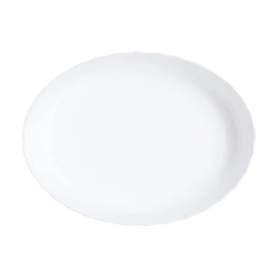 Luminarc Plat de cuisson blanc 31,9 x 24,5 cm Smart Cuisine Trianon> Plats À Four