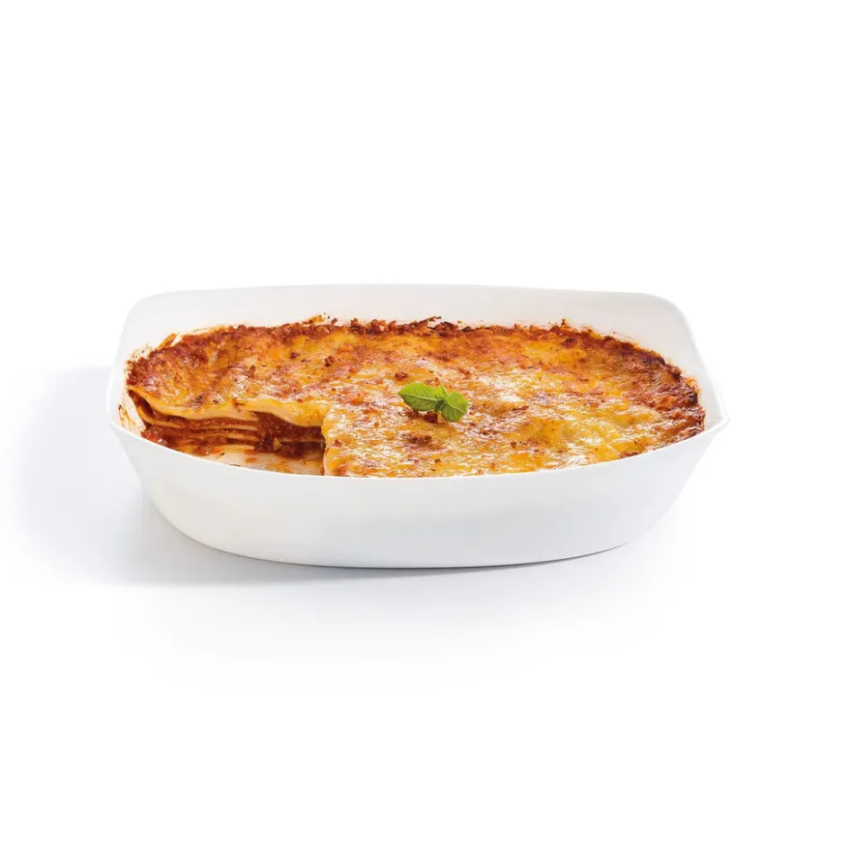 Luminarc Plat de cuisson blanc 34 x 25 cm Smart Cuisine Carine> Plats À Four
