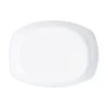 Luminarc Plat de cuisson blanc 38 x 28 cm Smart Cuisine Carine> Plats À Four