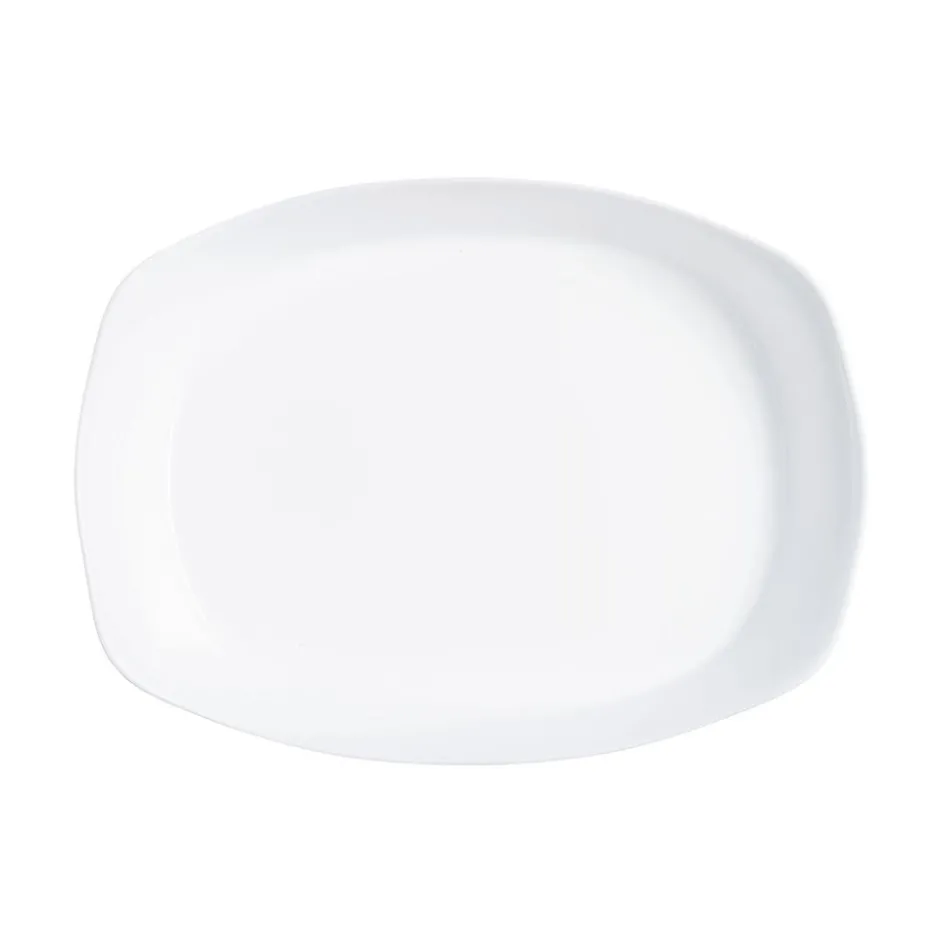 Luminarc Plat de cuisson blanc 38 x 28 cm Smart Cuisine Carine> Plats À Four