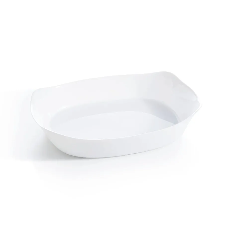 Luminarc Plat de cuisson blanc 38 x 28 cm Smart Cuisine Carine> Plats À Four