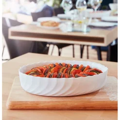 Luminarc Plat de cuisson blanc 22,3 x 17 cm Smart Cuisine Trianon><noscript><img width=