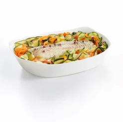 Luminarc Plat de cuisson blanc 30 x 22 cm Smart Cuisine Carine><noscript><img width=