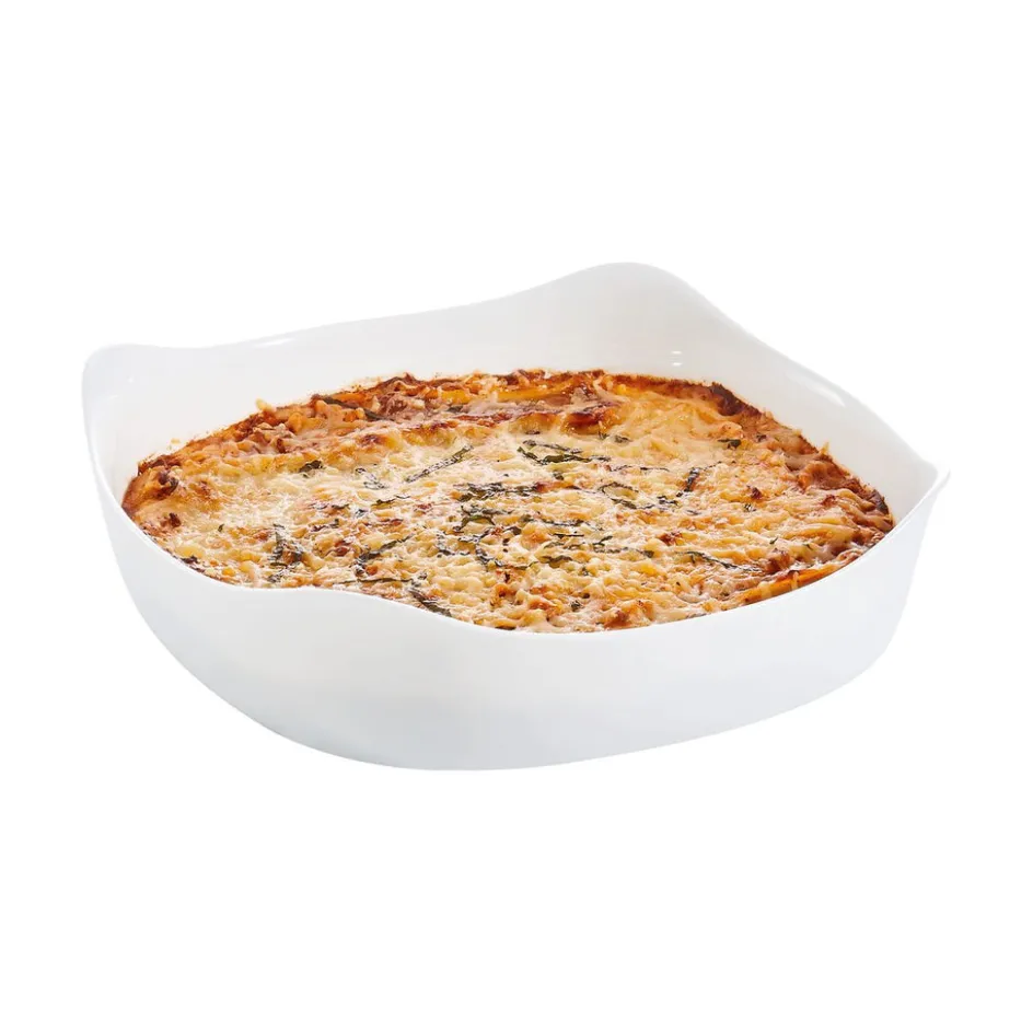 Luminarc Plat de cuisson blanc 26 x 26 cm Smart Cuisine Carine> Plats À Four
