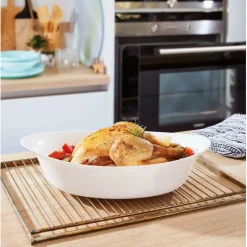Luminarc Plat de cuisson blanc 38,1 x 24 cm Smart Cuisine Carine><noscript><img width=