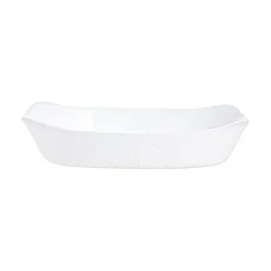 Luminarc Plat de cuisson blanc 34 x 25 cm Smart Cuisine Wavy> Plats À Four