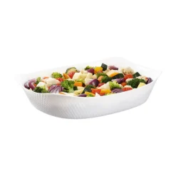 Luminarc Plat de cuisson blanc 34 x 25 cm Smart Cuisine Wavy><noscript><img width=