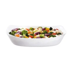 Luminarc Plat de cuisson blanc 34 x 25 cm Smart Cuisine Wavy><noscript><img width=