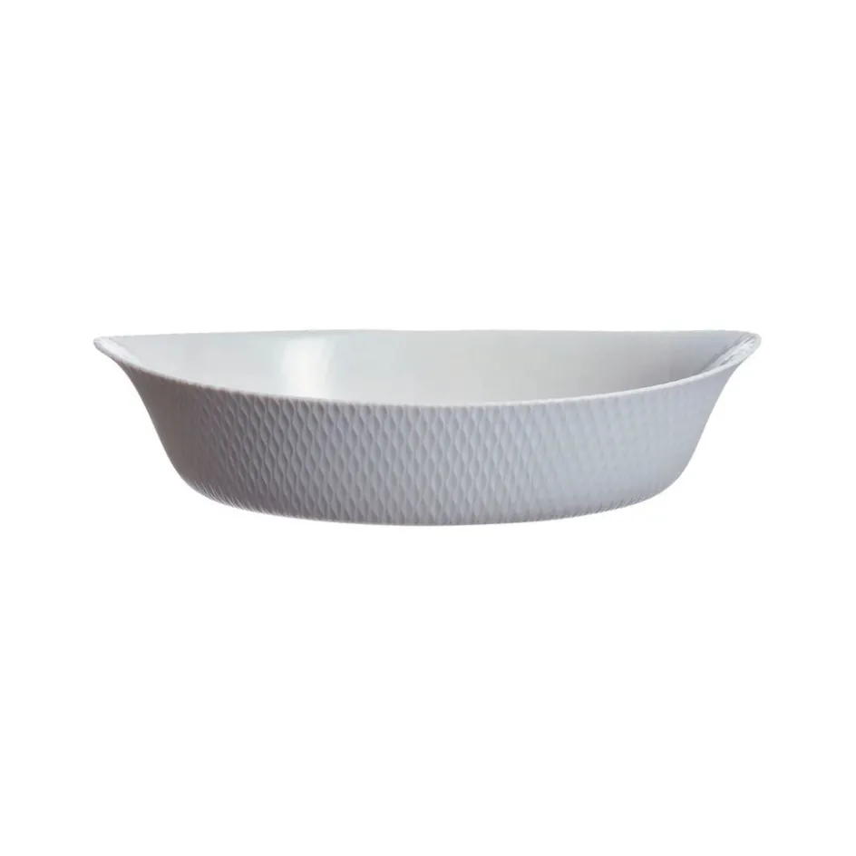 Luminarc Plat ovale 32x20 Smart Cuisine Wavy Granit> Plats À Four