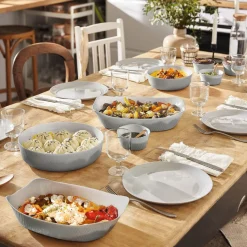 Luminarc Plat ovale 32x20 Smart Cuisine Wavy Granit><noscript><img width=