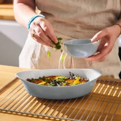 Luminarc Plat ovale 29x17cm Smart Cuisine Wavy Granit> Plats À Four