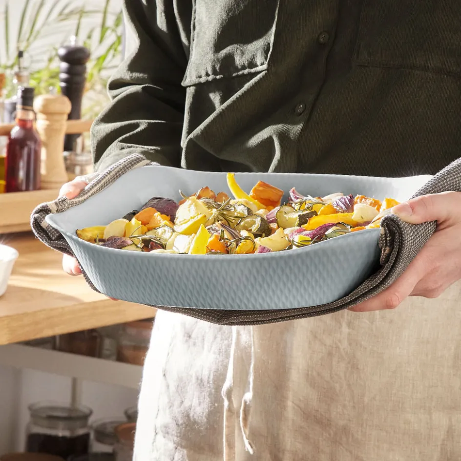 Luminarc Plat rectangulaire 30x22 Smart Cuisine Wavy Granit> Plats À Four