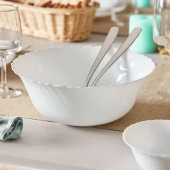 Luminarc Saladier blanc 25 cm Feston><noscript><img width=