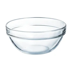 Arcoroc Saladier rond en verre 13.8 cm Empilable 62.5 cl><noscript><img width=