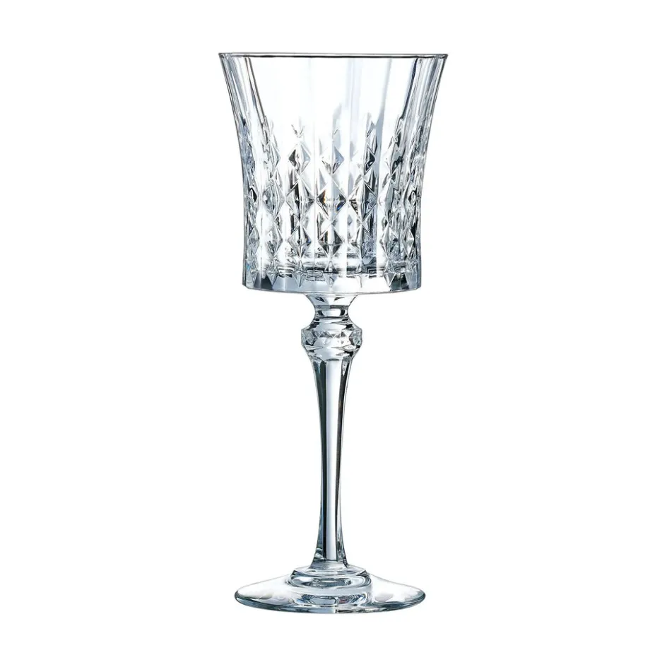 Cristal d'Arques Verre à pied 27 cl Lady Diamond> Verres À Vin Rosé|Verres À Vin Blanc