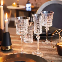 Cristal d'Arques Verre à pied 27 cl Lady Diamond> Verres À Vin Rosé|Verres À Vin Blanc