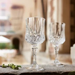 Cristal d'Arques Verre à pied 25 cl Longchamp> Verres À Vin Rosé|Verres À Vin Blanc