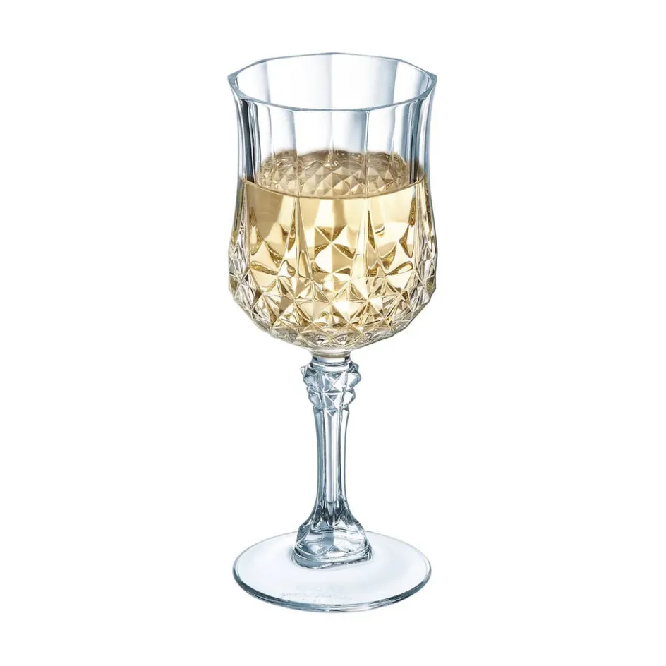 Cristal d'Arques Verre à pied 25 cl Longchamp> Verres À Vin Rosé|Verres À Vin Blanc