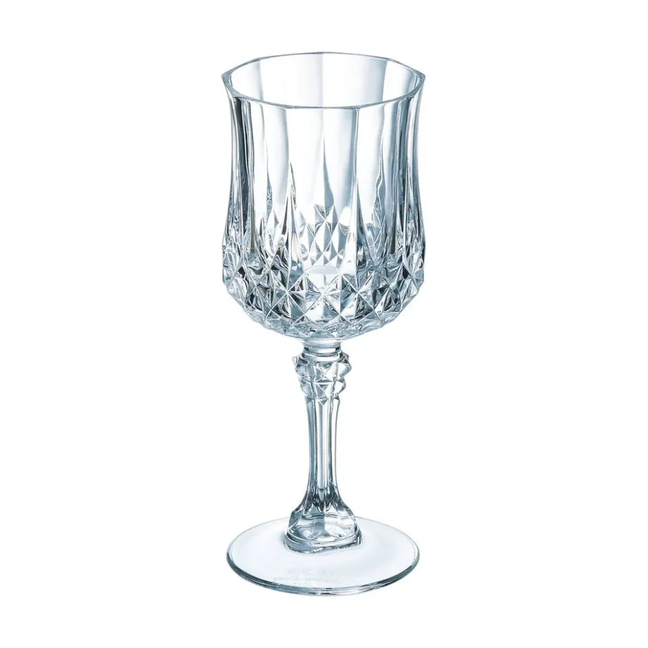 Cristal d'Arques Verre à pied 25 cl Longchamp> Verres À Vin Rosé|Verres À Vin Blanc
