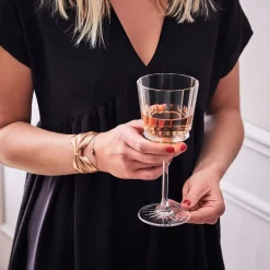 Cristal d'Arques Verre à pied 25 cl Macassar> Verres À Vin Rosé|Verres À Vin Blanc