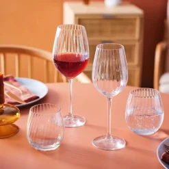 Luminarc Verre à pied 35 cl Serena Lines> Verres À Vin Rosé|Verres À Vin Blanc