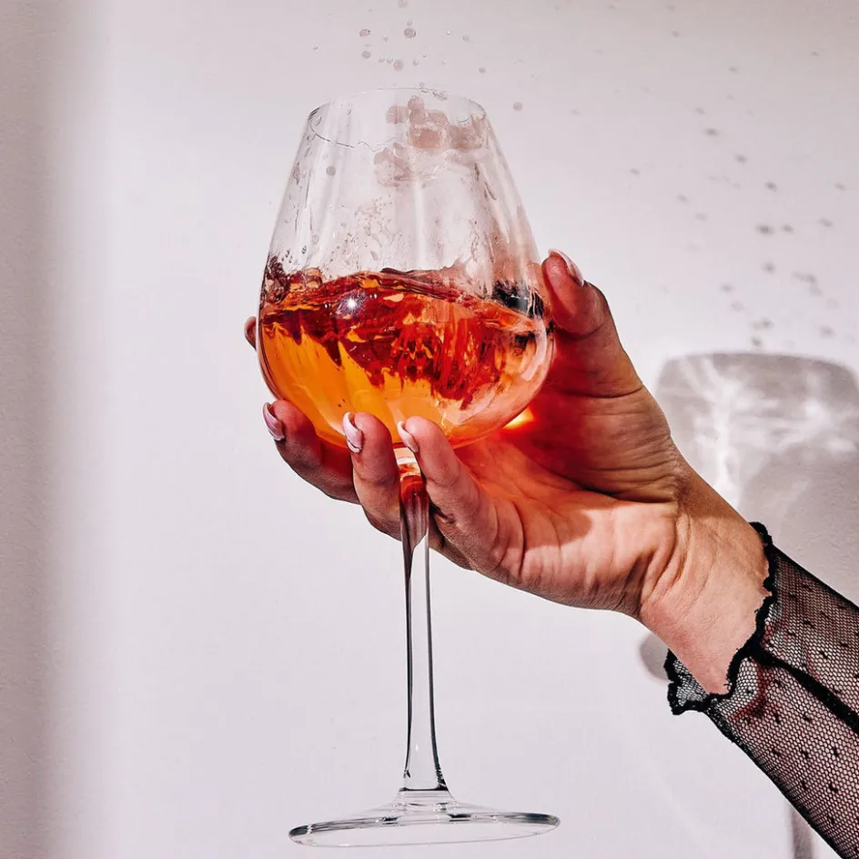 Cristal d'Arques Verre à pied 47 cl Swirly> Verres À Vin Rosé|Verres À Vin Blanc
