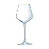 Cristal d'Arques Verre à pied 47 cl Ultime Bord Or> Verres À Vin Rosé|Verres À Vin Blanc